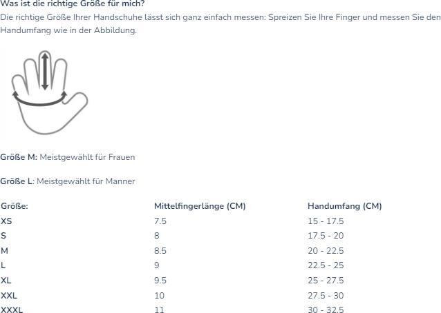 Nährwerte und Zutaten Bertschat Beheizte Fahrradhandschuhe Dual Heating (L)