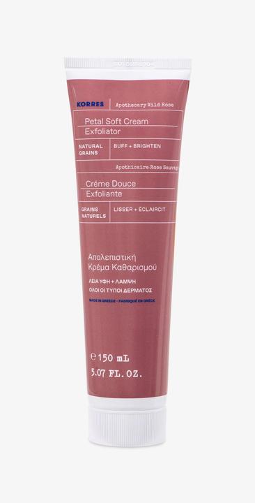 Actual product image Korres Apothecary Wild Rose Petal Soft Cream (Exfoliation, 150 ml)