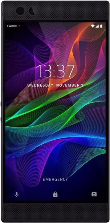Razer Phone (64 GB, Black, 5.70", Single SIM, 12 Mpx, 4G)