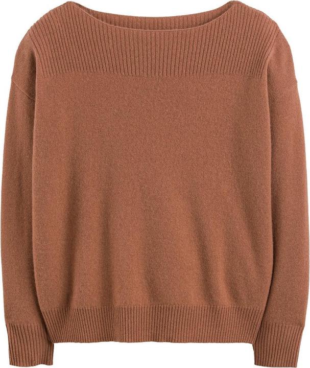 Produktbild La Redoute Collections Pullover mit U-Boot-Ausschnitt (L)