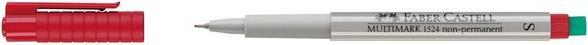 Produktbild Faber-Castell Overheadstift Multimark Non-Permanent (Rot, 0.40 mm, 1 x)