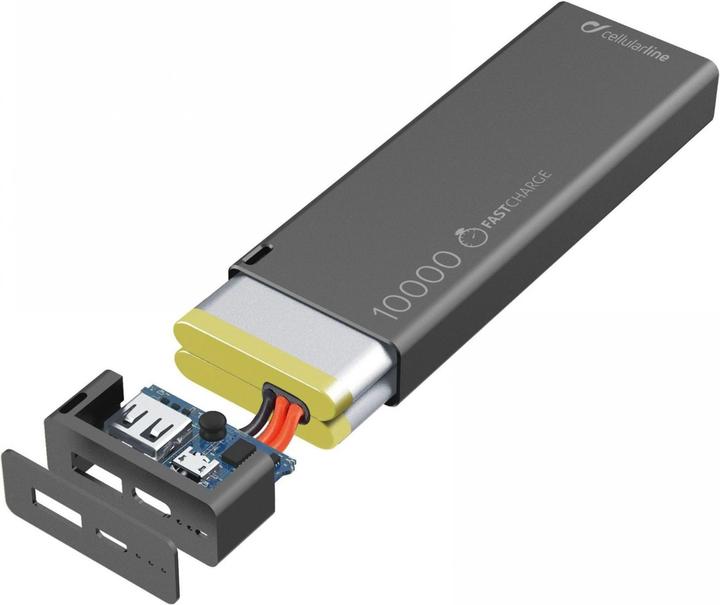 Immagine prodotto Cellularline Freepower Slim (10000 mAh, 10 W, 37 Wh)