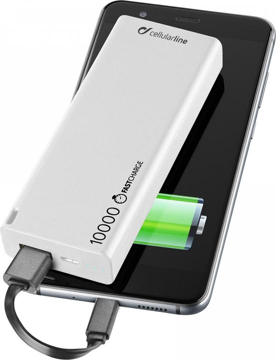 Immagine prodotto Cellularline Freepower Slim (10000 mAh, 10 W, 37 Wh)