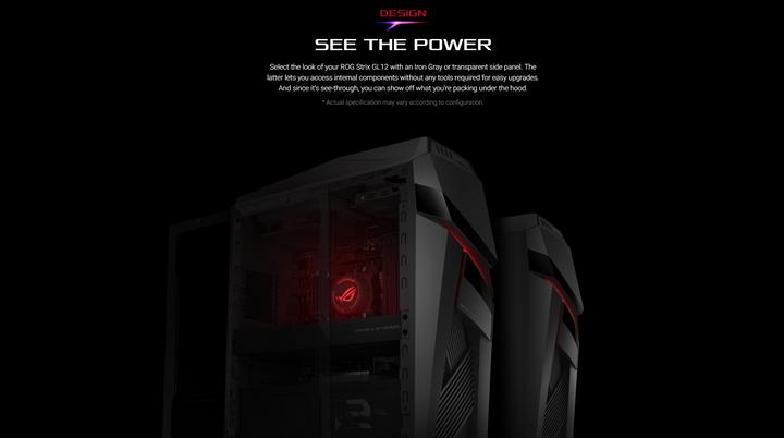 Image du produit ASUS ROG Strix GL12CM-CH010T (Intel Core i7-8700K, 32 Go, 512 Go, GeForce GTX 1080)