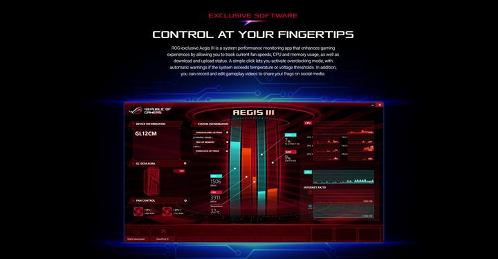 Image du produit ASUS ROG Strix GL12CM-CH010T (Intel Core i7-8700K, 32 Go, 512 Go, GeForce GTX 1080)