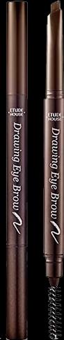 Image du produit Etude House House Drawing Eye Brow 0.25g Dark Brown 21AD Crayon à sourcils longue durée pour une texture douce (Dark Brown)