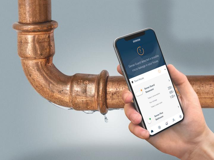 Actual product image Grohe Sense Guard intelligent water control