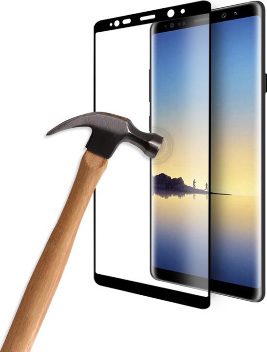 Actual product image Eiger Mountain Glass Clear Edge (1 Piece, Samsung Galaxy Note 8)