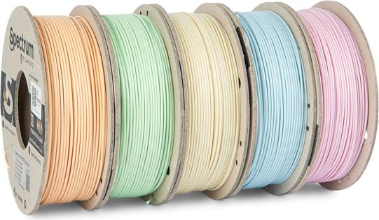 Immagine prodotto Pastello PLA in confezione da 5 pezzi (PLA, 1.75 mm, 1250 g, Multicolore)