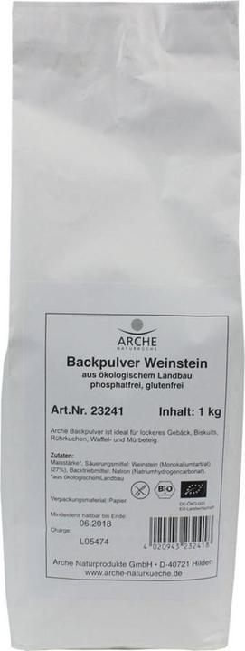 Produktbild V! Weinstein-Backpulver lose (1000 g)