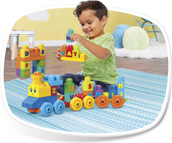 Actual product image Mega Bloks ABC-Lernzug