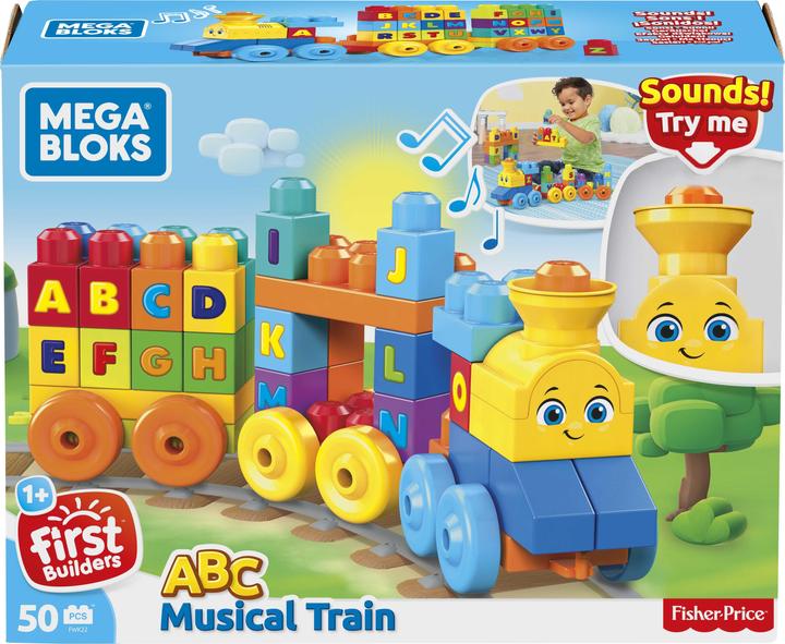 Actual product image Mega Bloks ABC-Lernzug