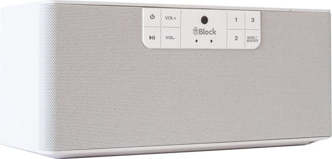 Actual product image Audioblock Block Audio BLOCK B white Network sound