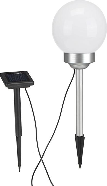 Produktbild HI 3er-Set Garten-Kugellampe mit bewegtem Lichtmuster, inkl. Solarmodul, 15 cm (15000 lm, IP67)