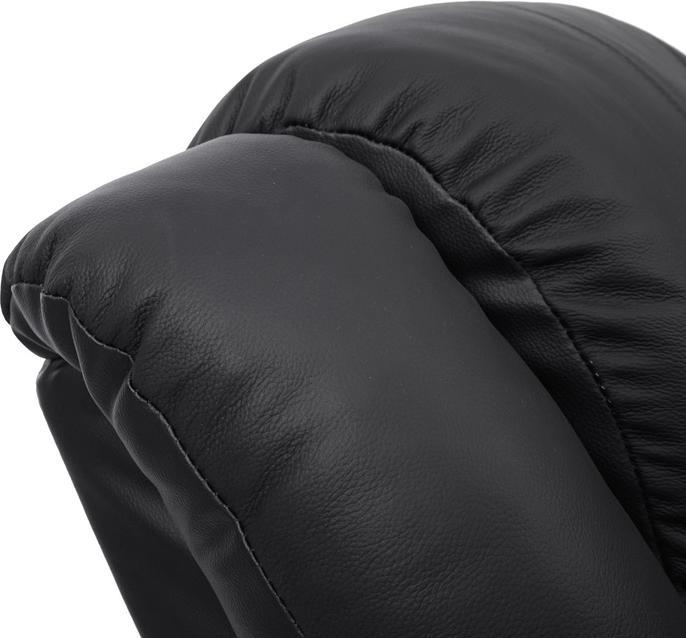Produktbild Swisshandel24 Fernsehsessel, Relaxsessel Liege Sessel, Leder + Kunstleder 103x83x91cm - schwarz