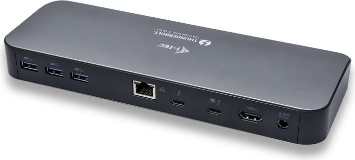 i-tec Thunderbolt 3 Dual Dock (Thunderbolt, 2 Ports)