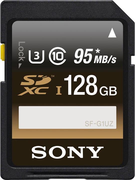 Image du produit Sony Carte SDXC 128 Go classe 10 UHS-I (128 Go, SDXC, U3, UHS-I)