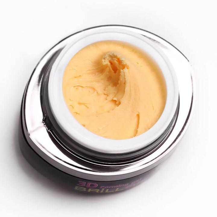 BrillBird 3D Forming Gel Peach 3ml (Peach, Gel-Effekt Nagellack)