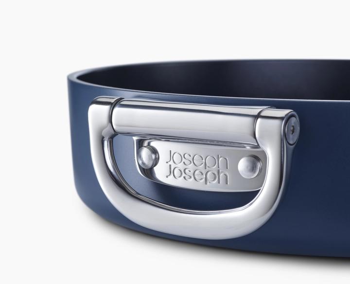 Produktbild Joseph Joseph Space Bratpfanne klappbare Griffe 2er Set mit Pfannenschutz (28 cm, Bratpfanne, Aluminium)