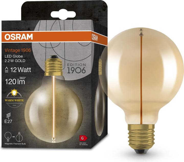 Actual product image Ledvance LED lamp (E27, 2.20 W, 120 lm, 4 x, G)