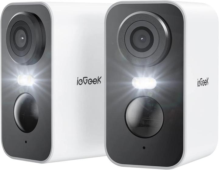 IeGeek 2er Set Solar-Überwachungskamera