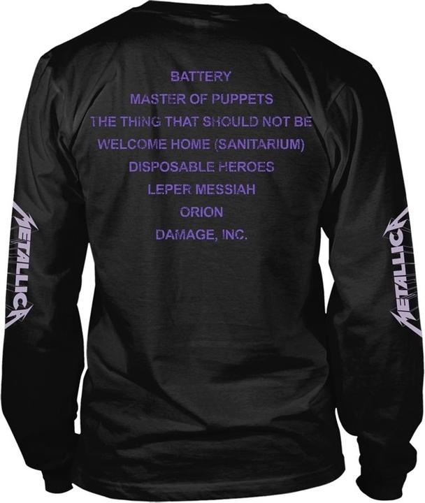 Image du produit Metallica Master Of Puppets Tracks (Longsleeve) (XXL)