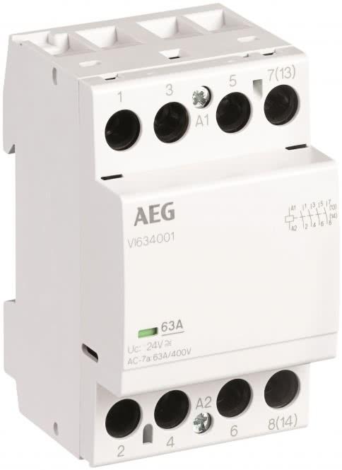 Actual product image AEG Installation contactor VI634006230V 63A 4S/0Ö115564