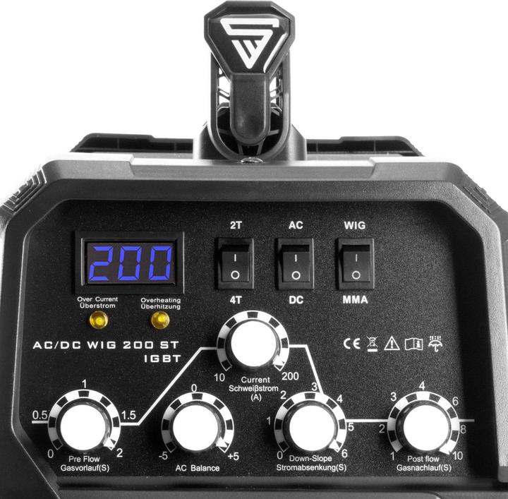 Produktbild Stahlwerk Kombi Schweissgerät AC/DC WIG 200 ST IGBT 200 Ampere