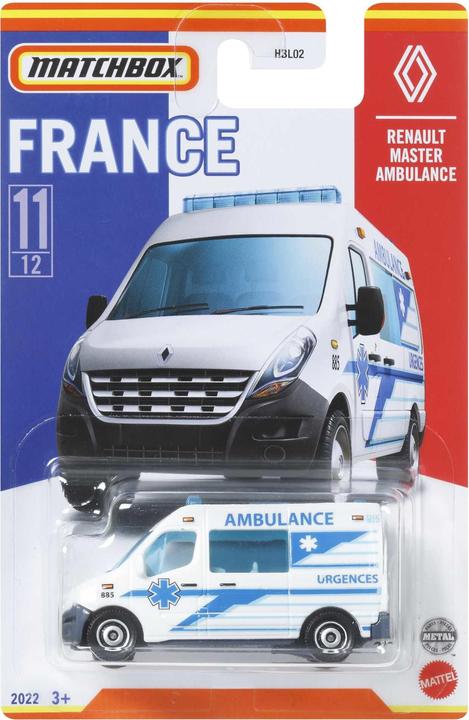 Produktbild Matchbox BEST OF FRANCE FAHRZEUG - Zufälliges Modell