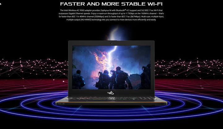 Immagine prodotto ASUS ROG Zephyrus M GM501GS-EI004T (15.60", Intel Core i7-8750H, 16 GB, 512 GB, CH)