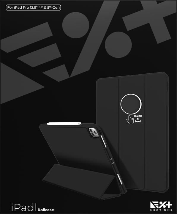 Immagine prodotto Next One Rollcase iPad Pro 12,9" (5.Gen/2021) nero (iPad Pro 12.9 2021 (5a generazione))