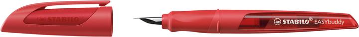 Actual product image STABILO EASYbuddy school fountain pen with standard nib (Red, Coral, 1 x)