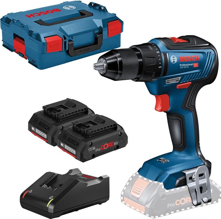 Productafbeelding Bosch Professional GSR 18V-55 (Oplaadbare batterij)