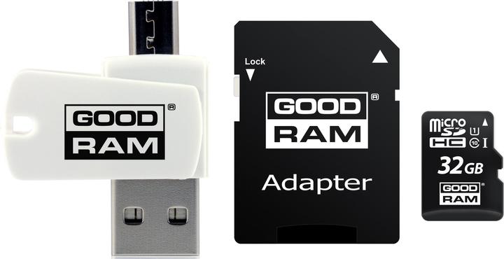 Immagine prodotto Goodram M1A4-0320R12 - 32 GB - MicroSD - Classe 10 - UHS-I - 100 MB/s - 10 MB/s (32 GB, microSDHC, U1, UHS-I)
