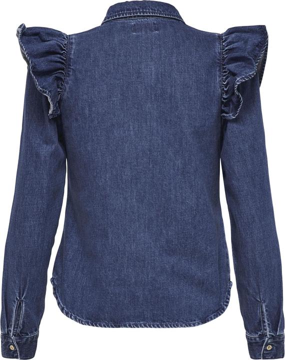 Immagine prodotto Only Camicia di jeans con volant (L)