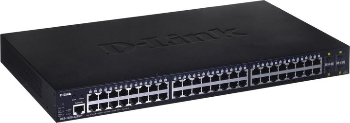 D-Link DGS-1250-52XMP Gigabit Switch PoE 52-Port Smart Managed PoE+ 4x 10G (52 Ports)