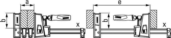 Produktbild Bessey Korpuszwinge (1250 mm)
