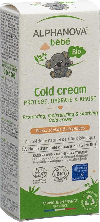 Image du produit Alphanova bébé Cold cream Bio (50ml)