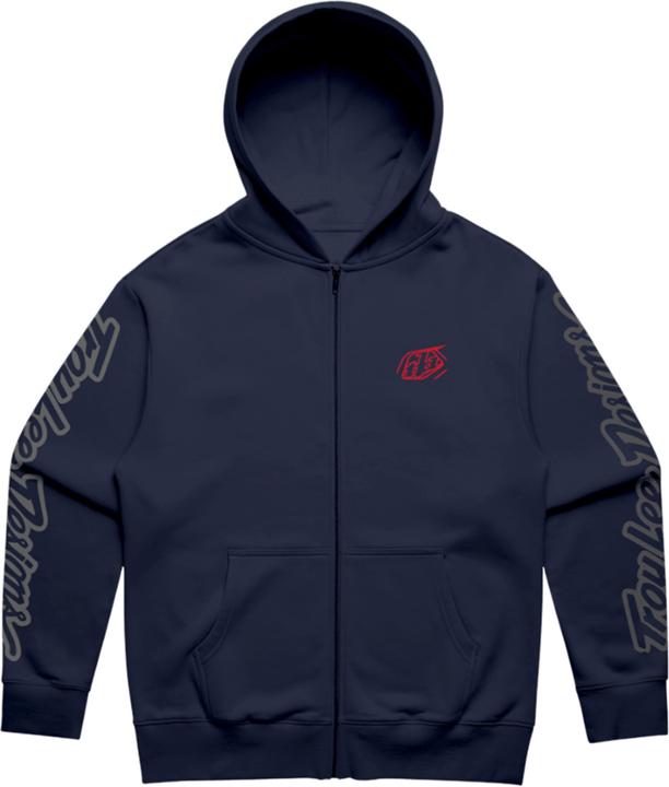 Immagine prodotto Troy Lee Designs Zip Up Hoodie Hoodie, Branded, black, S (S)