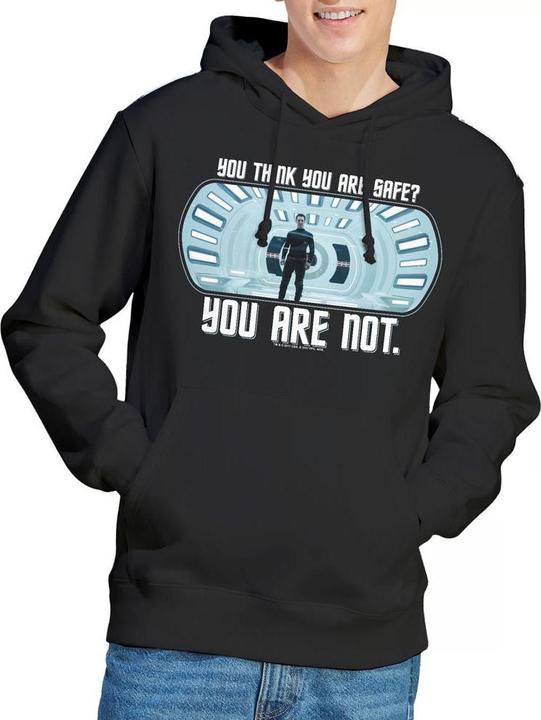 Immagine prodotto Star Trek: Into Darkness Not Safe Felpa con Cappuccio Uomo (S)