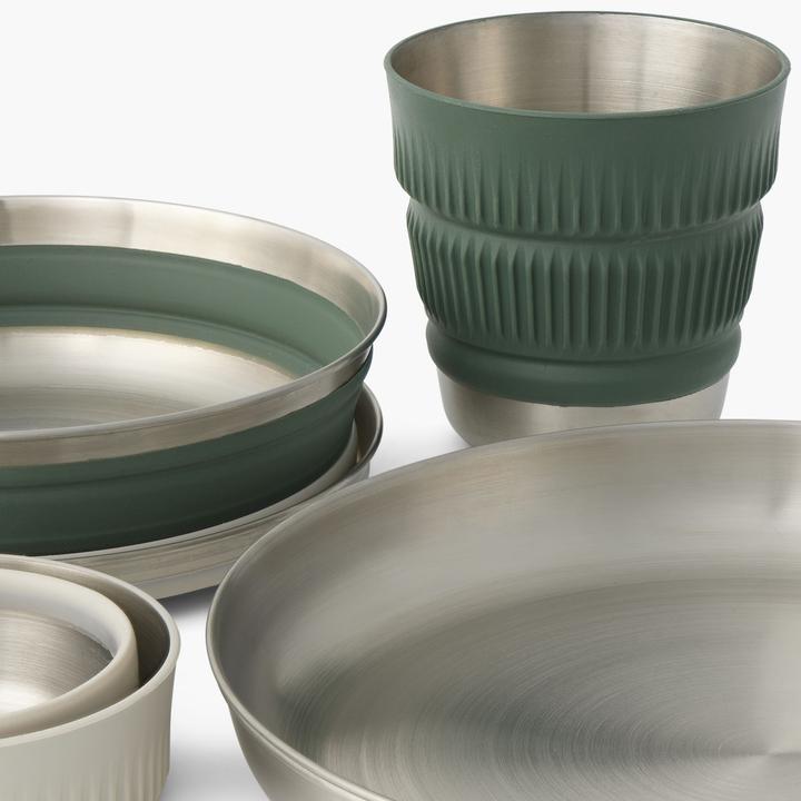 Produktbild Sea To Summit Detour Stainless Steel Collapsible Dinnerware Set