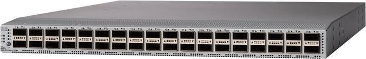 Produktbild Cisco Nexus 9336C-FX2 - Switch - L3 - Managed - 36 x 100 Gigabit QSFP28 / 40 Gigabit QSFP28 - front