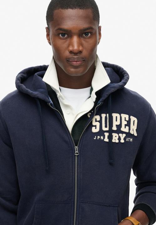 Image du produit Superdry Veste sweat Casual Confortable Vintage Athletic Zip Hoodie (XXL)