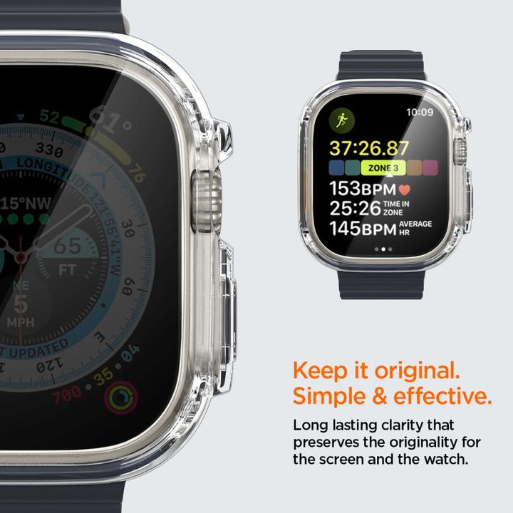 Produktbild Spigen Ultra Hybrid Apple Watch Ultra 49mm przezroczysty/crystal clear ACS05459