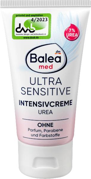 Produktbild dm Balea MED Intensivcreme Urea Ultra Sensitive (50 ml, Tagescreme)