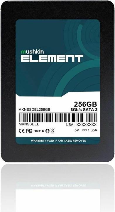 Mushkin SSD Element 2.5 256GB SATA3 (256 GB, 2.5")