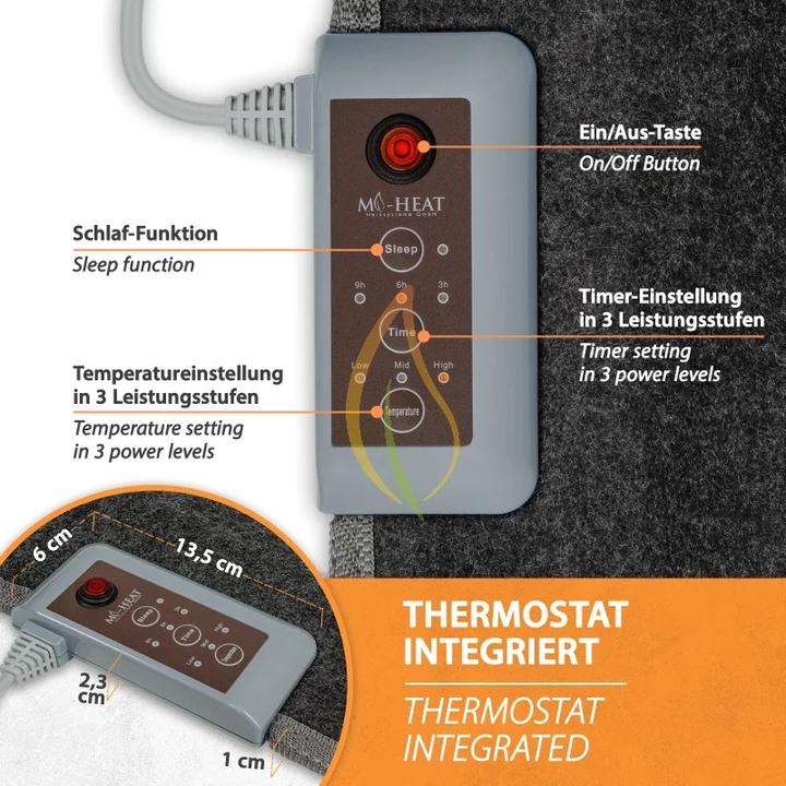 Produktbild Mi-Heat Carbon Feet 55x80cm