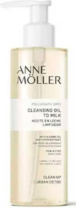 Actual product image Anne Möller An Clean Up Cleansing Oil To Milk 200ml (Cleansing Balms, 200 ml)