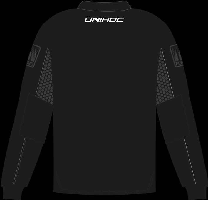Immagine prodotto Unihoc Goalie Sweater INFERNO all black-L (L)