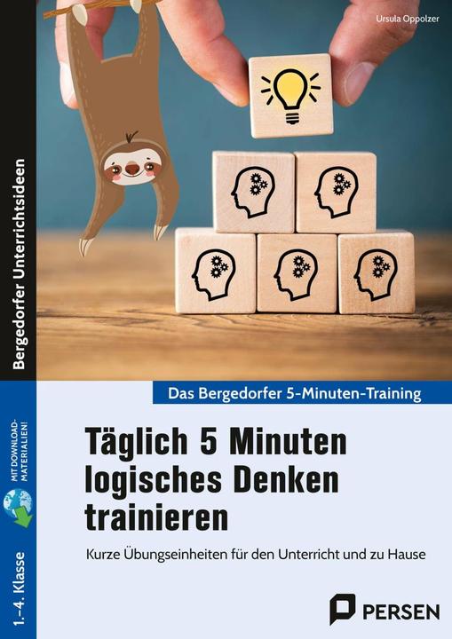 Produktbild Täglich 5 Minuten logisches Denken trainieren (Deutsch, Ursula Oppolzer, 2023)